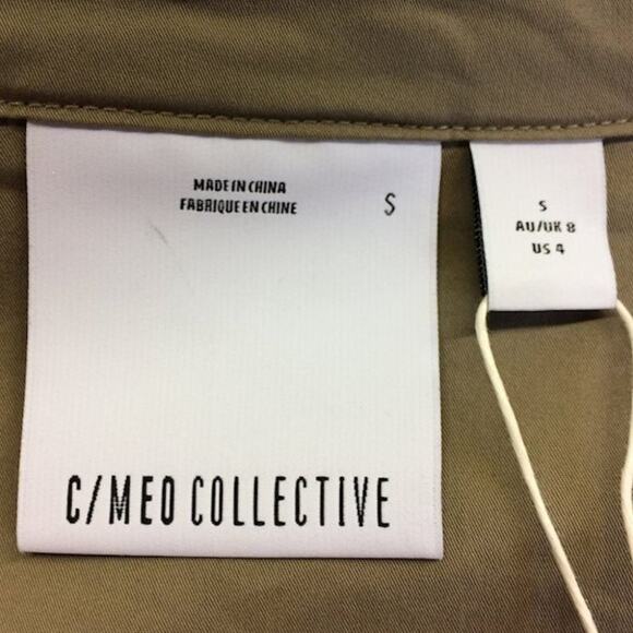 NWT C/MEO COLLECTIVE ENTAIL DRESS SAGE- 4 - Picture 9 of 12